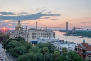 scenic image of Savannah, GA