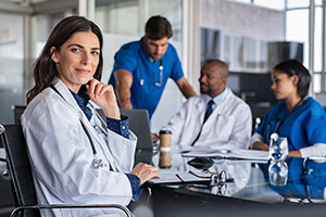 Healthcare team in the office