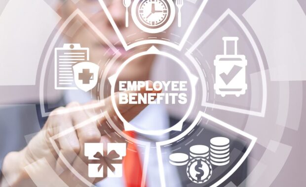 employee benefits business concept
