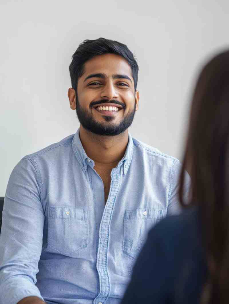 happy man
